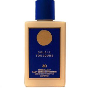 Soleil Toujours Mineral Ally Daily Defense Sunscreen SPF 30 Untinted NEW